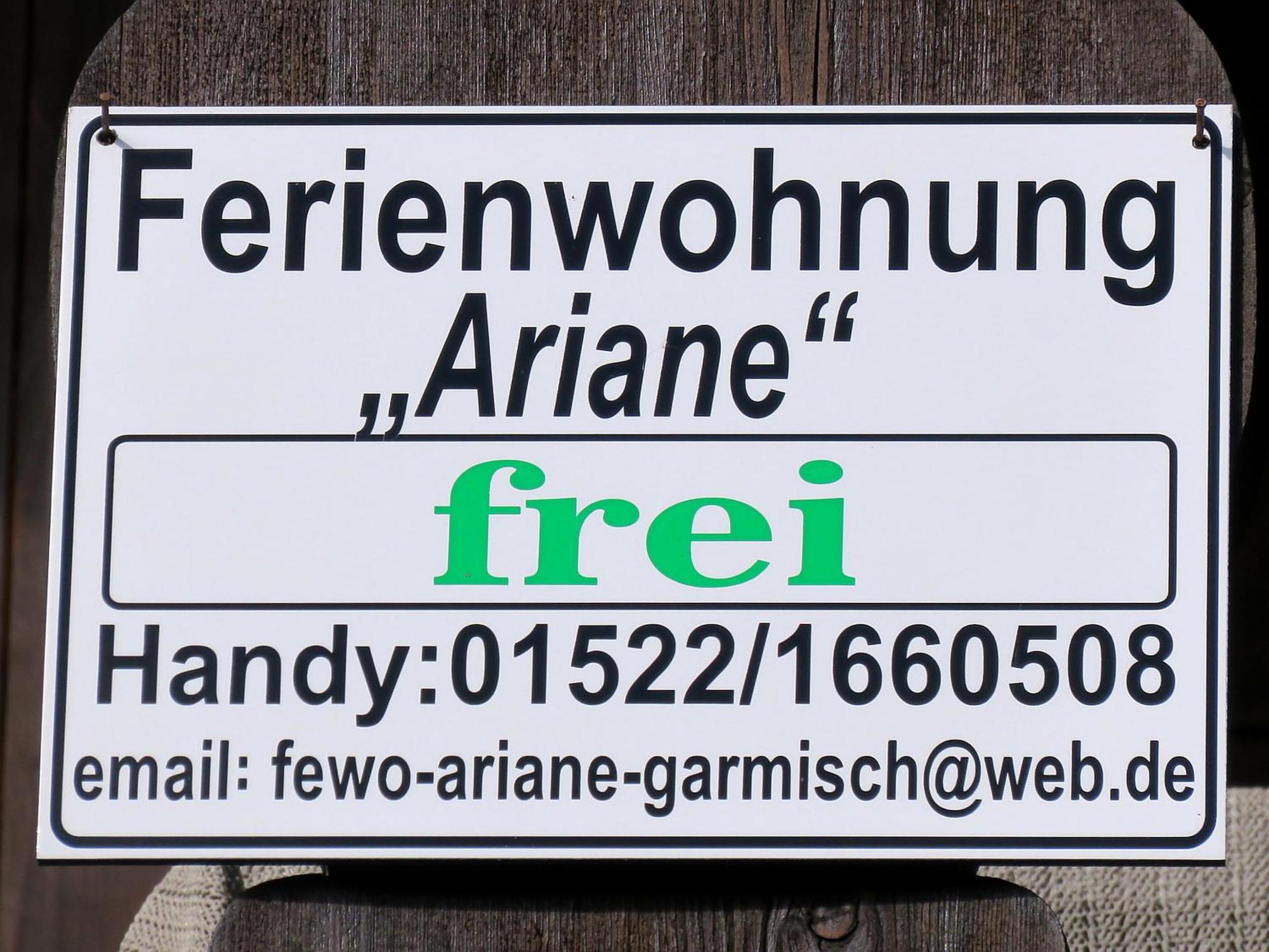 Ferienwohnung Ariane Garmisch-Partenkirchen Buitenkant foto